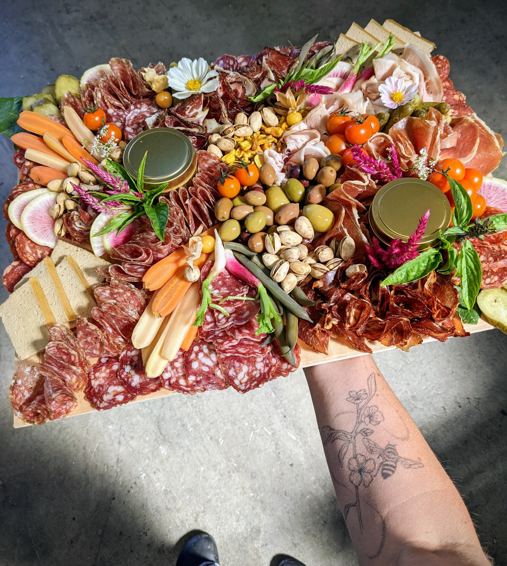 Crudités Boards  Cured and Cultivated